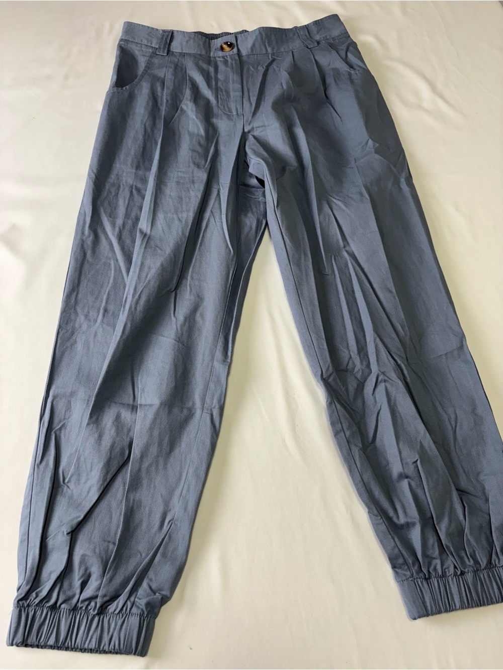 HALARA Women's Relaxed Jogger Capris in Slate Blue